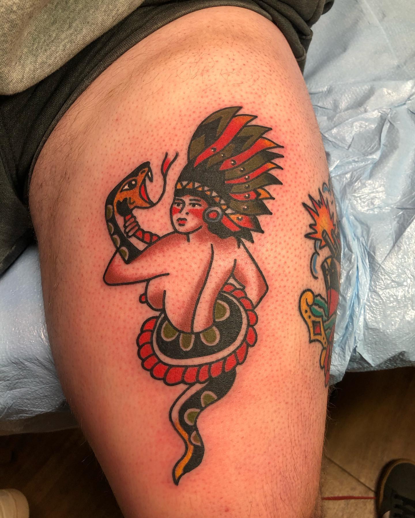 Tattoo by @iamthatgoddamnsonofabitch — american_traditional