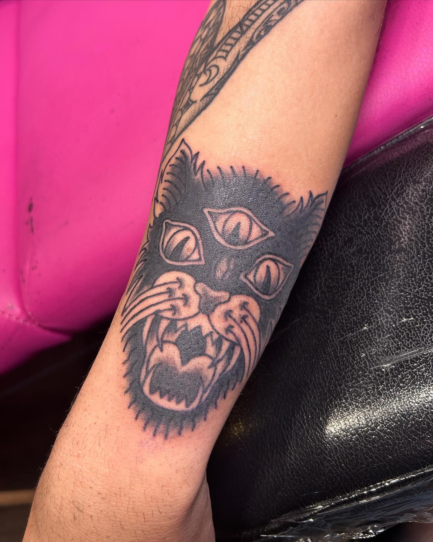 Tattoo by @rubyparkertattoos — black_and_grey