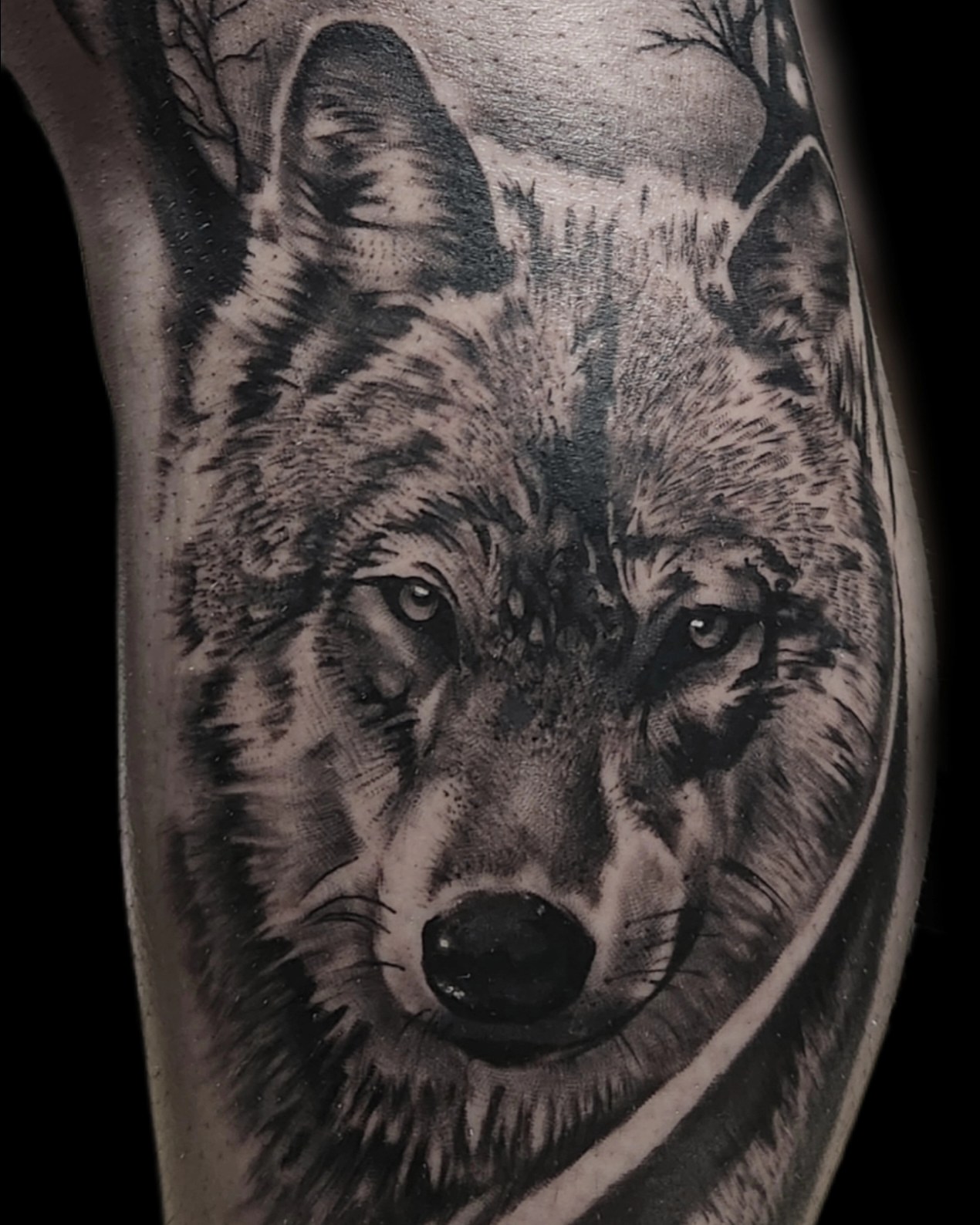 Tattoo by @samanthamcquillanart — realism, black_and_grey