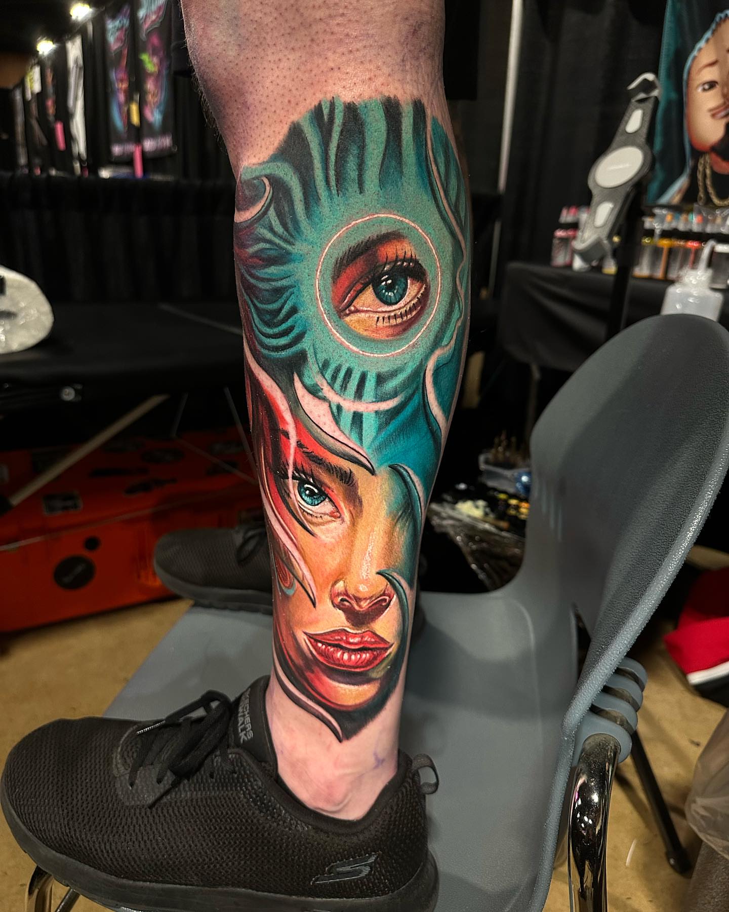 Tattoo by @jd_tattooart — realism, surrealism