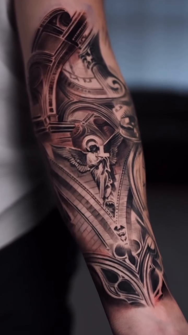 Tattoo by @murdock_manuel — dark_realism, black_and_grey