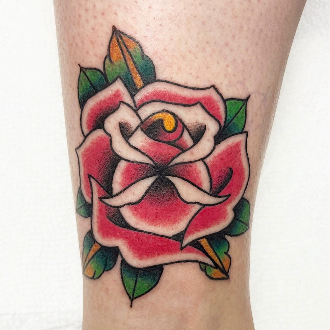 Tattoo by @atomicpanthertattoos — american_traditional