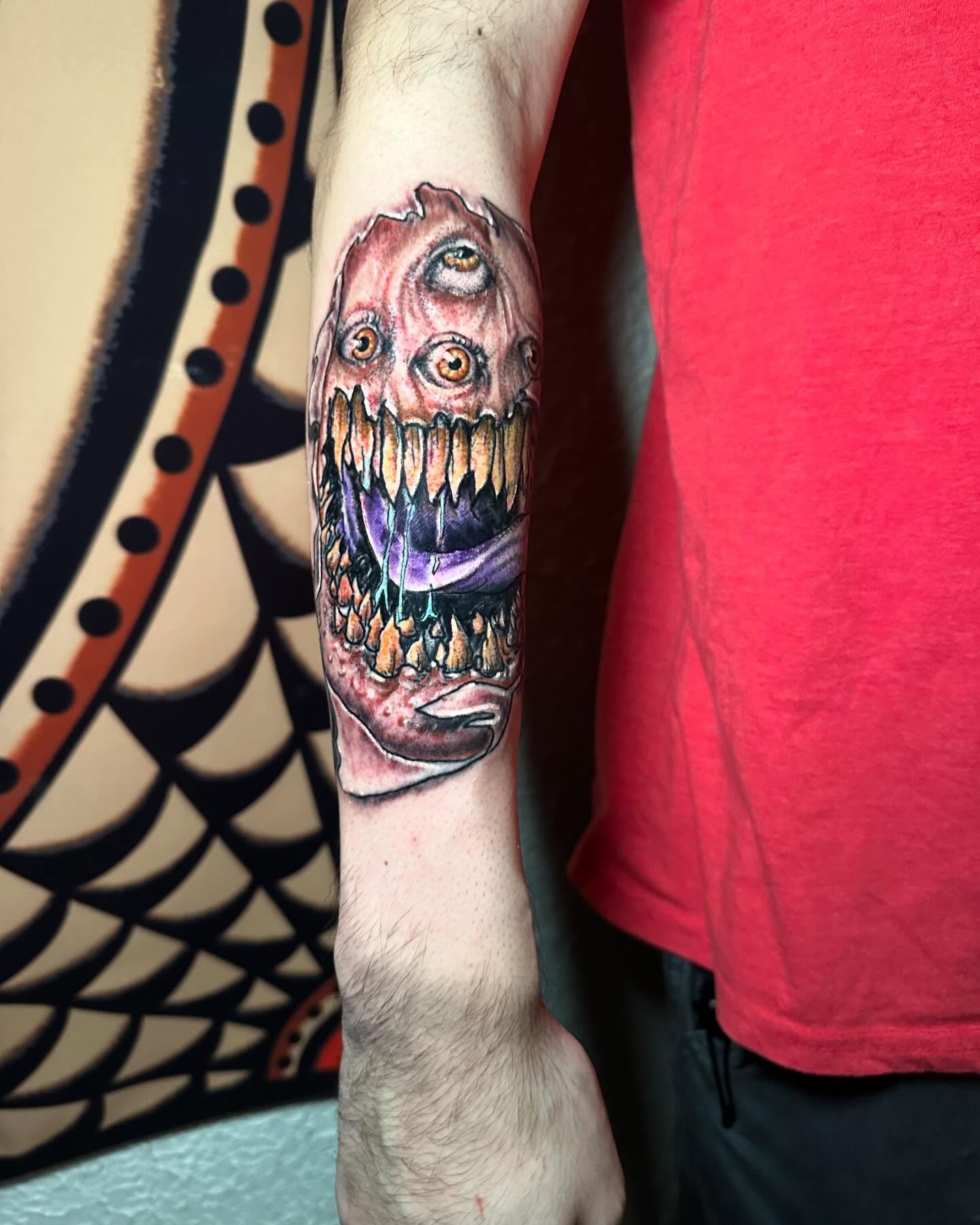 Tattoo by @tattooedwalnut — realism, dark_realism