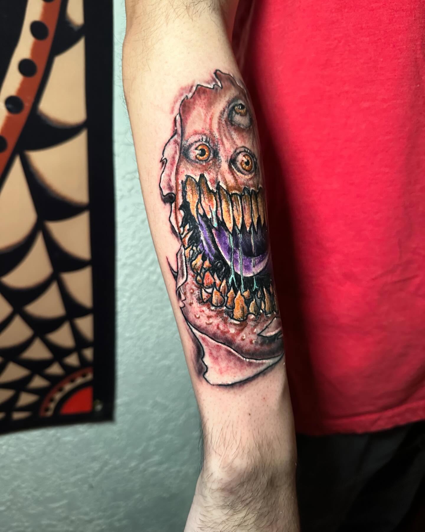 Tattoo by @tattooedwalnut — realism, dark_realism