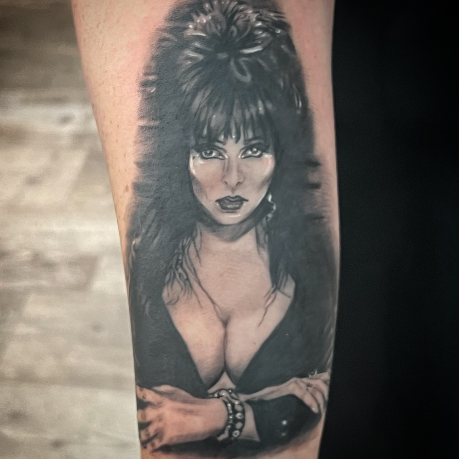 Tattoo by @mez_love_tattoos — realism, dark_realism