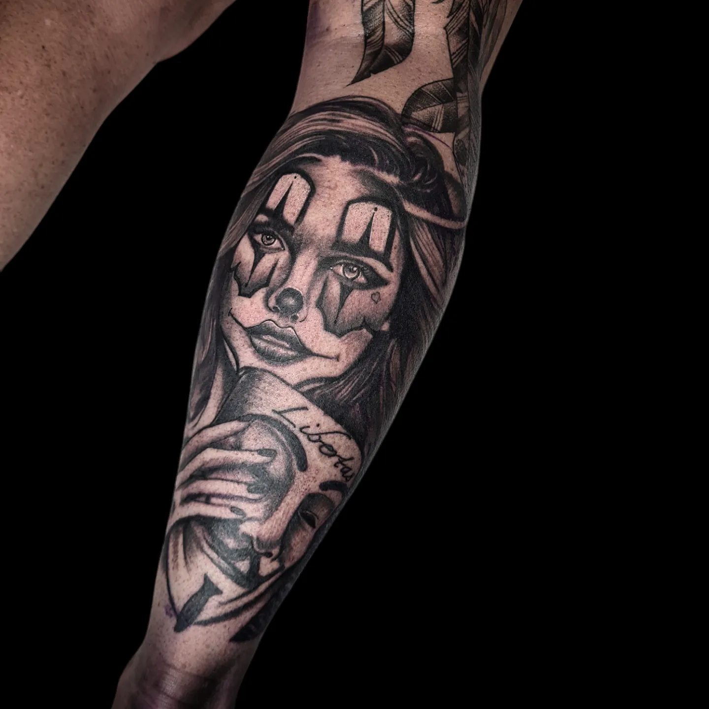Tattoo by @powetattoos — black_and_grey, realism