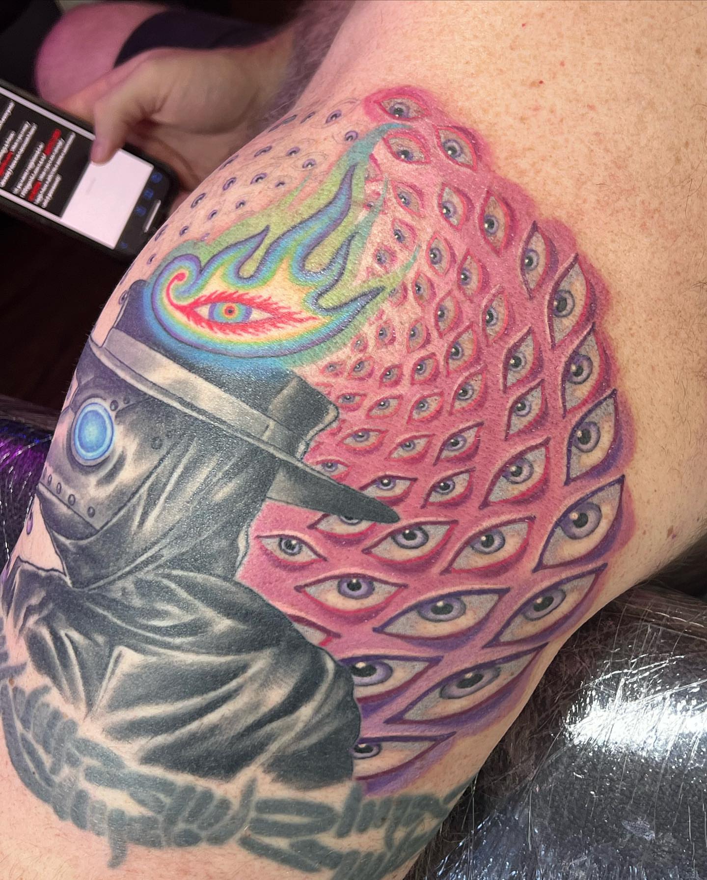 Tattoo by @slootattoos — geometric, surrealism