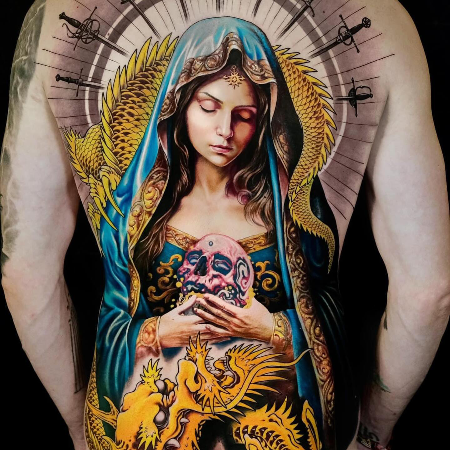 Tattoo by @tailors_truong — realism, dark_realism