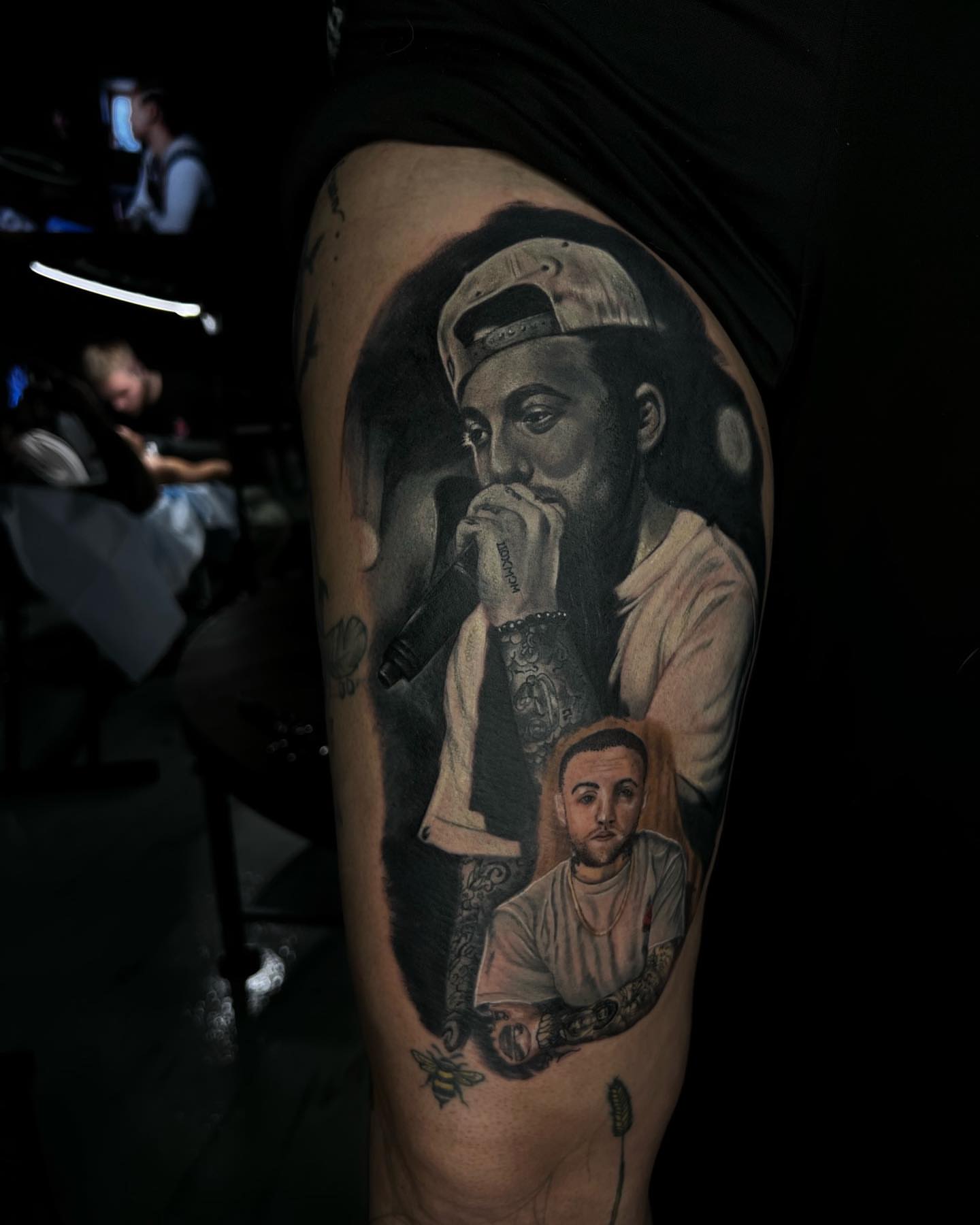 Tattoo by @big_c._tattoos — realism, black_and_grey