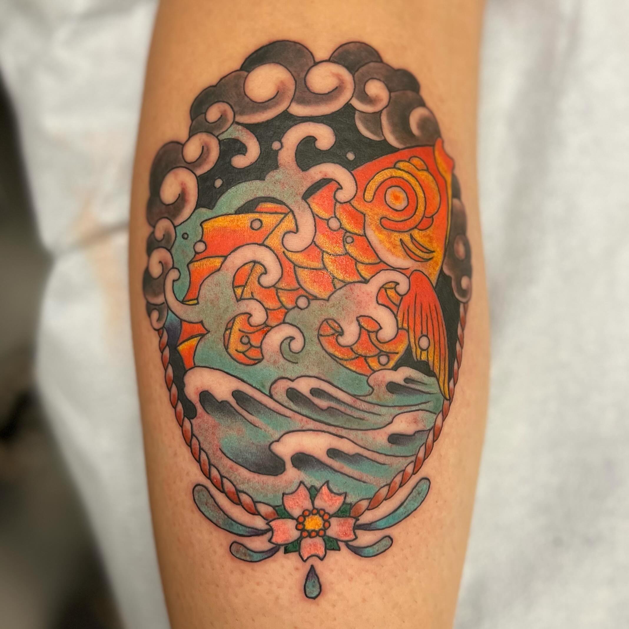 Tattoo by @christopher_vaughn_gay — japanese_irezumi