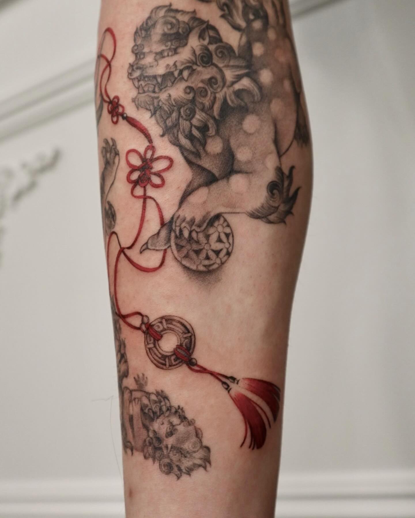 Tattoo by @rit13_ink — black_and_grey, realism