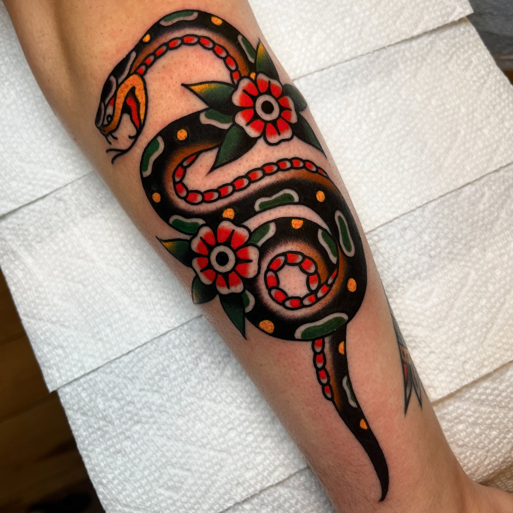 Tattoo by @johnlemonnyc — american_traditional