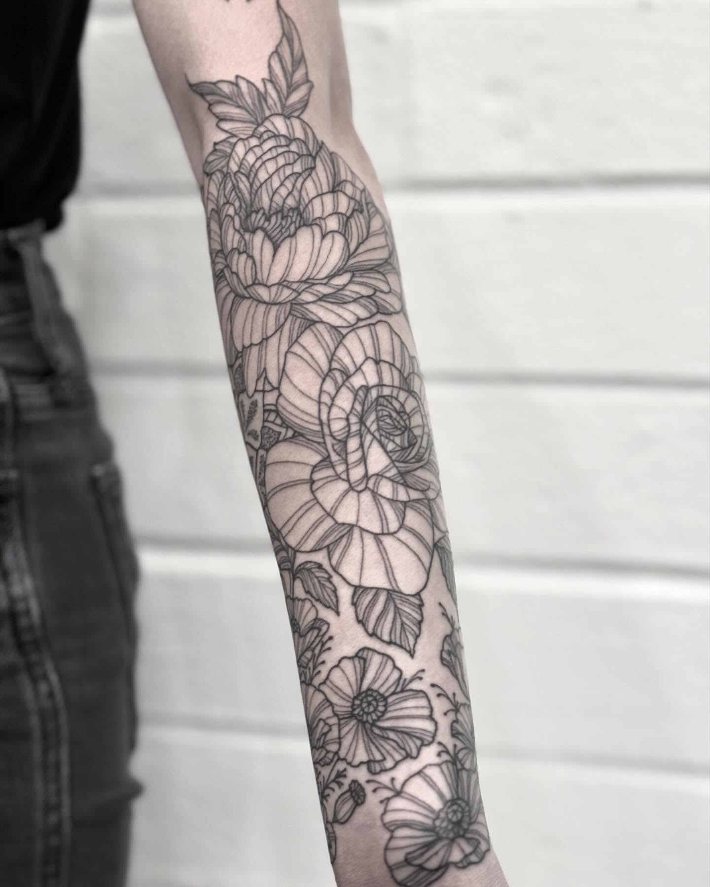 Tattoo by @shakuto_tattoos — black_and_grey