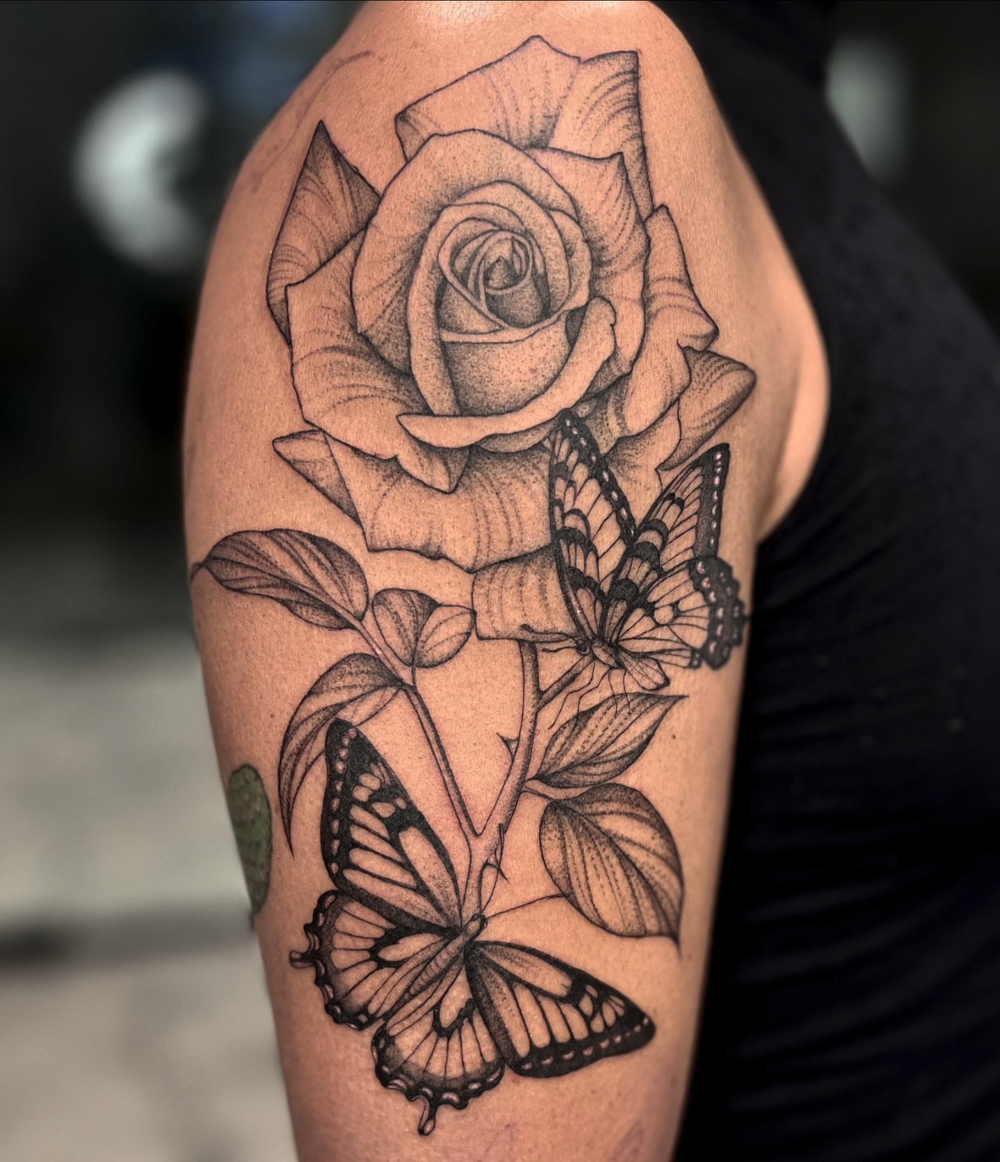 Tattoo by @turnipgirl_tattoo — black_and_grey, realism