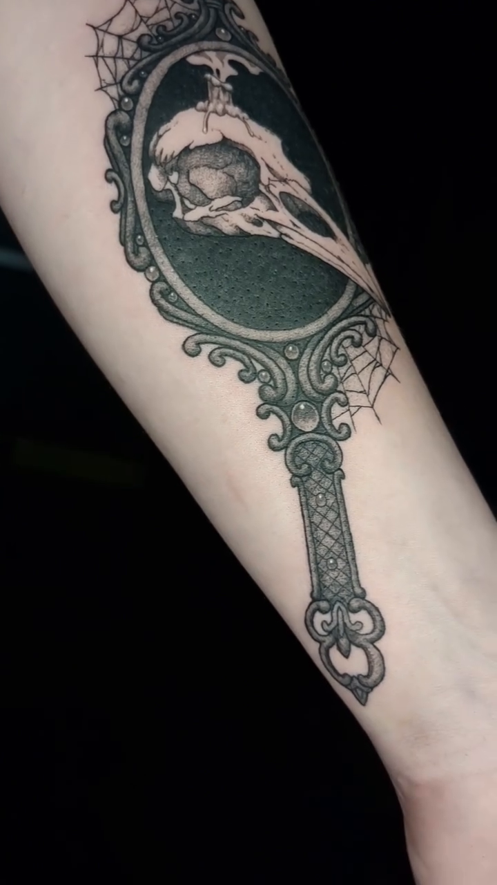 Tattoo by @seth.opotamus β black_and_grey, realism