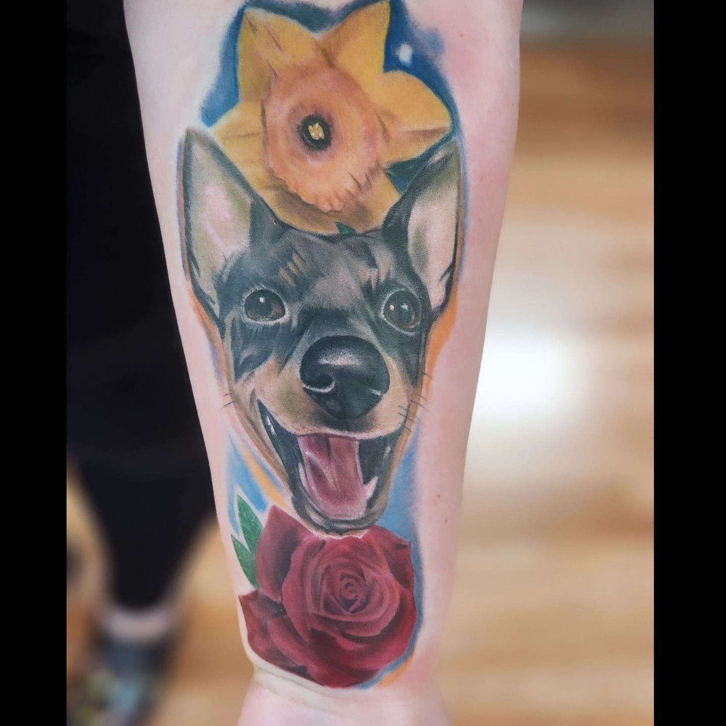 Tattoo by @goth_ross_502 — realism
