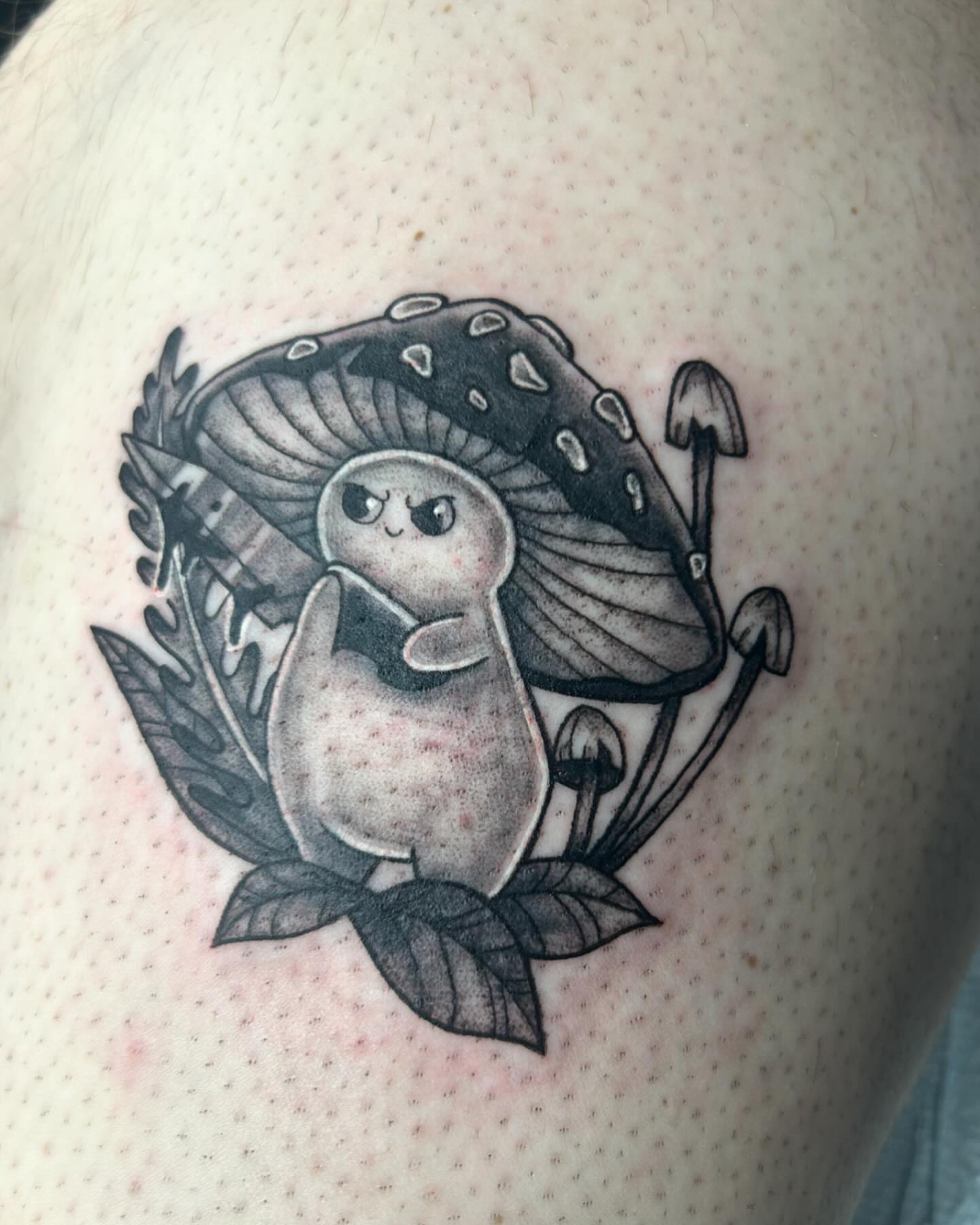 Tattoo by @d3athlore — black_and_grey