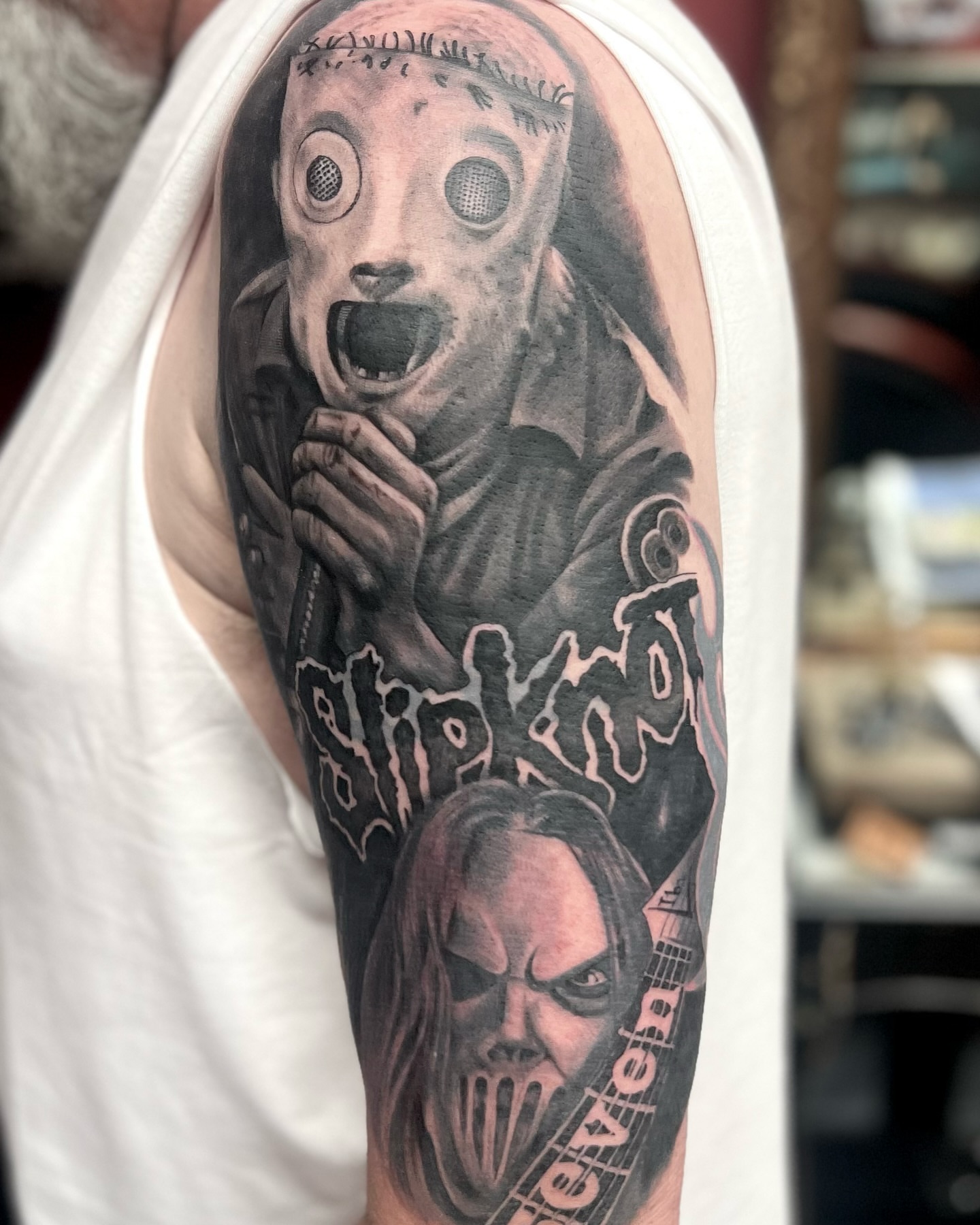 Tattoo by @leftycolbert_official — black_and_grey, realism