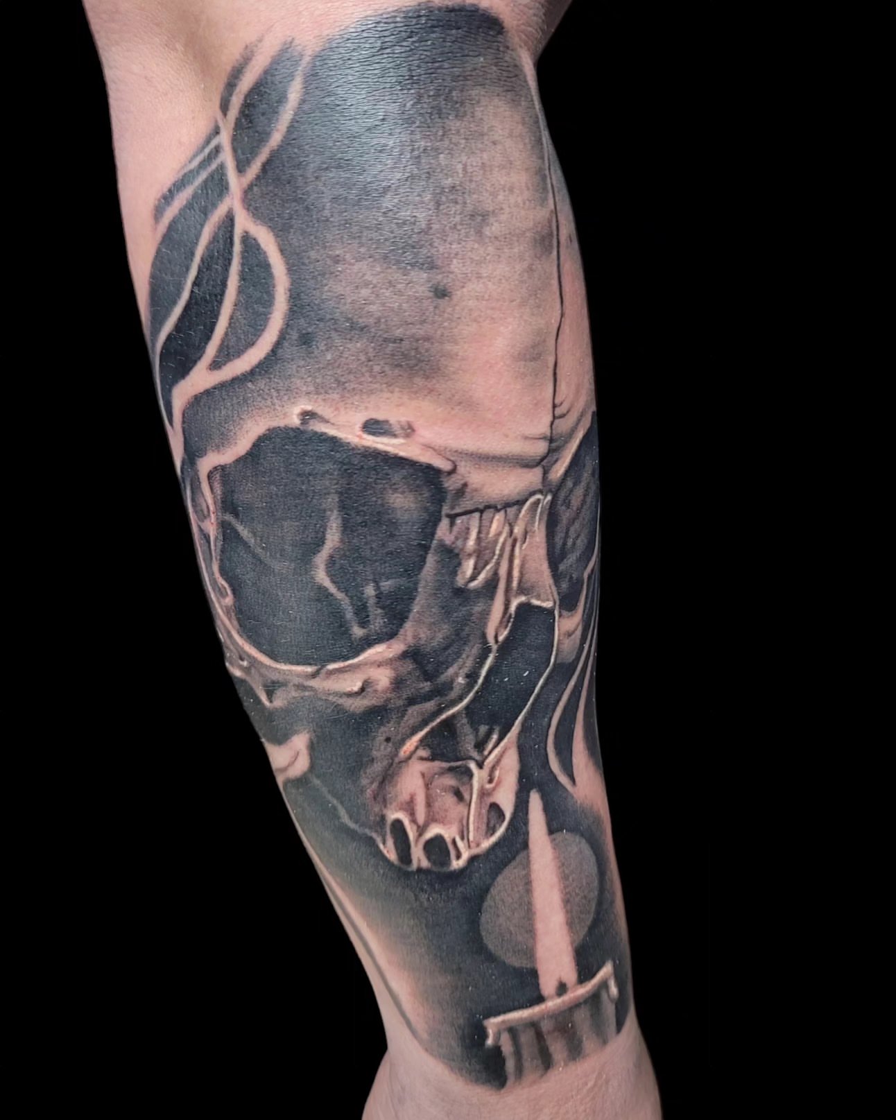 Tattoo by @bigcdotatts — dark_realism