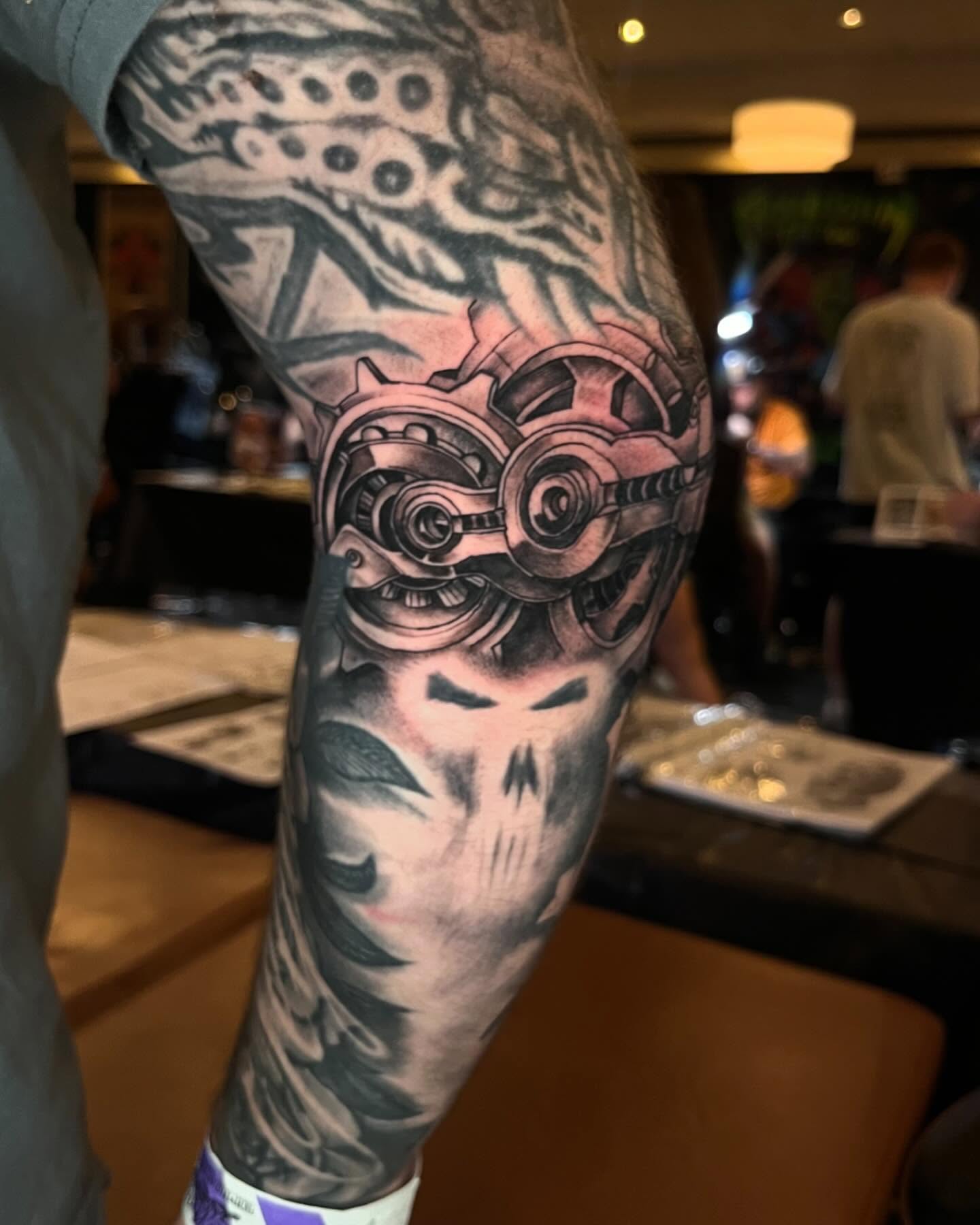 Tattoo by @tattoos_by_angiiee — black_and_grey, realism