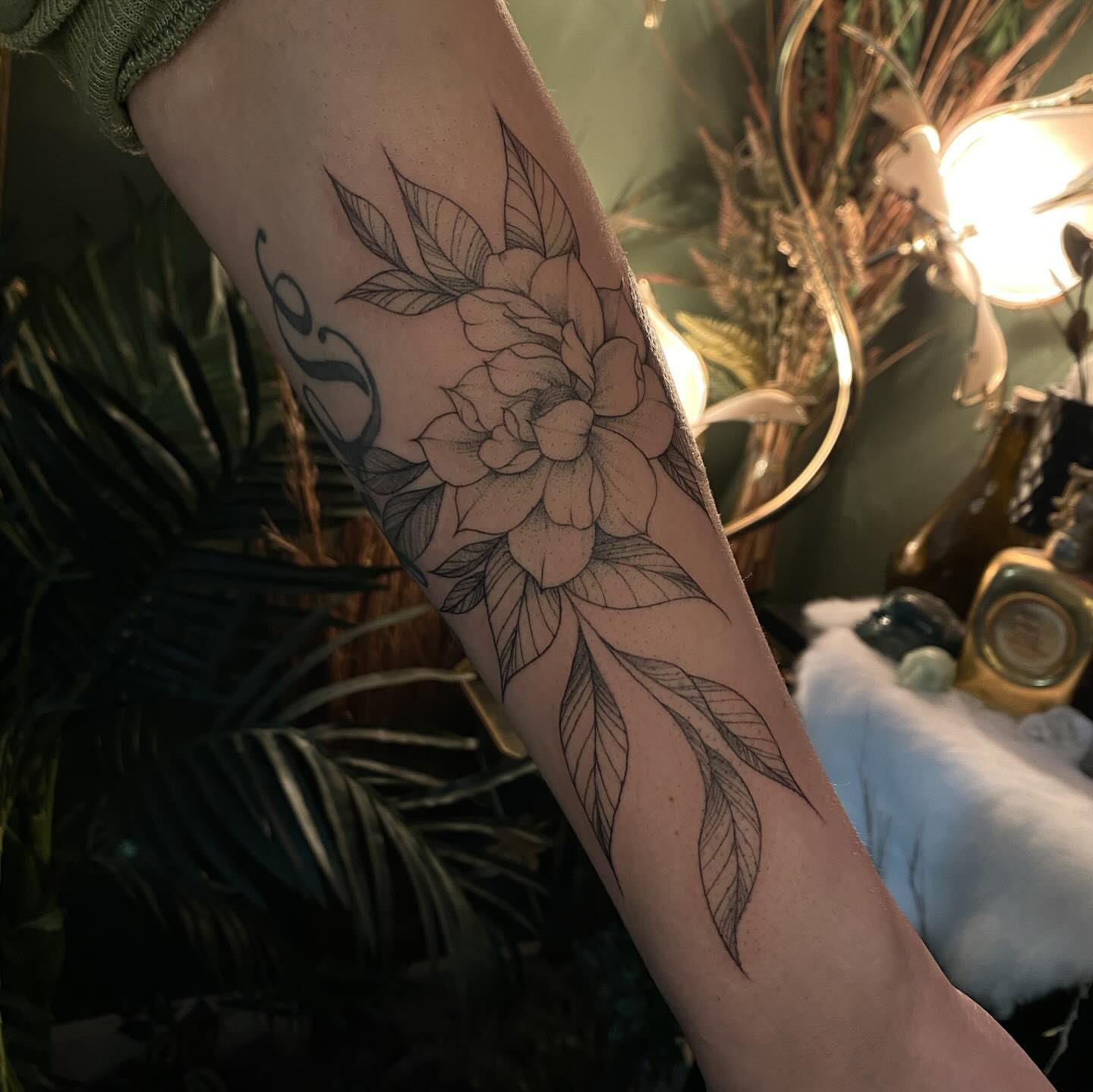 Tattoo by @rubytiiger — black_and_grey