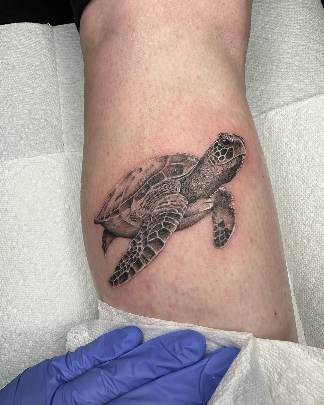 Tattoo by @tattoosbyhails — realism, black_and_grey