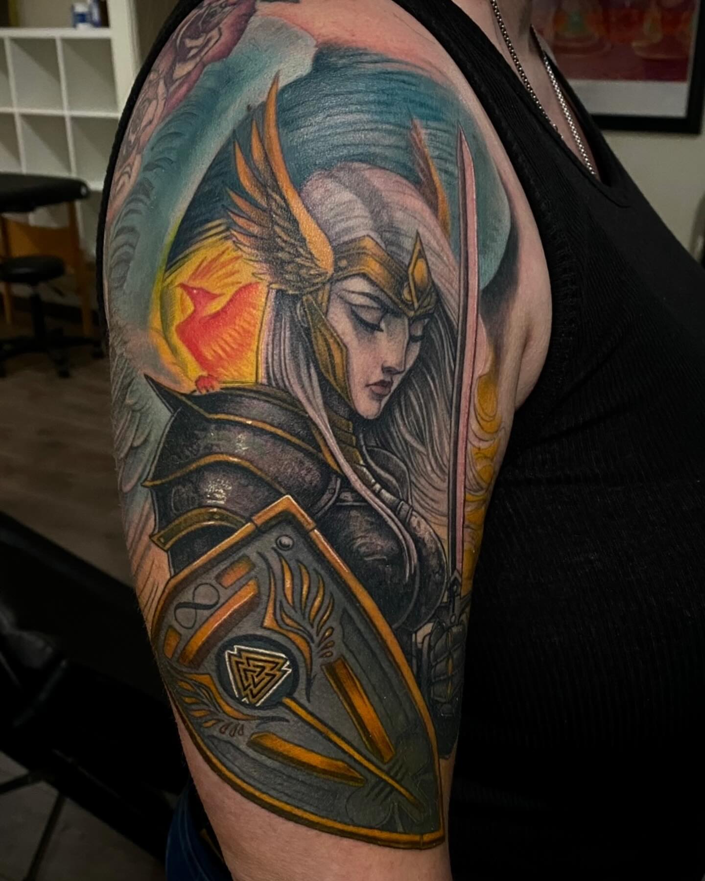 Tattoo by @bollingerart — realism, anime