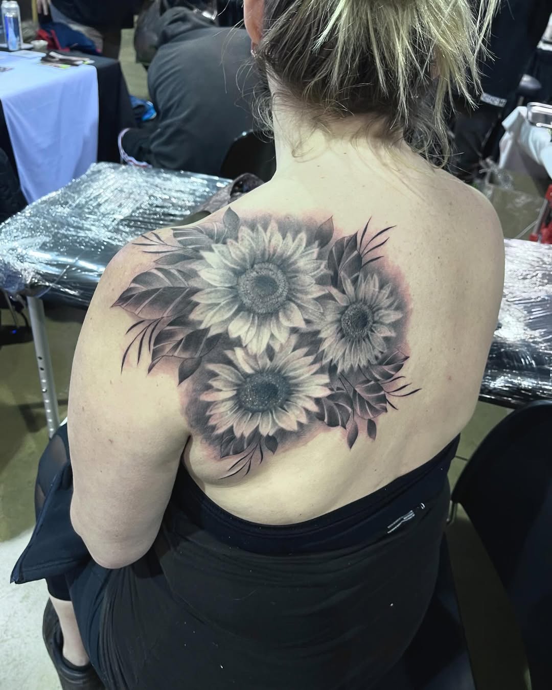Tattoo by @thinkinkjr — black_and_grey, realism