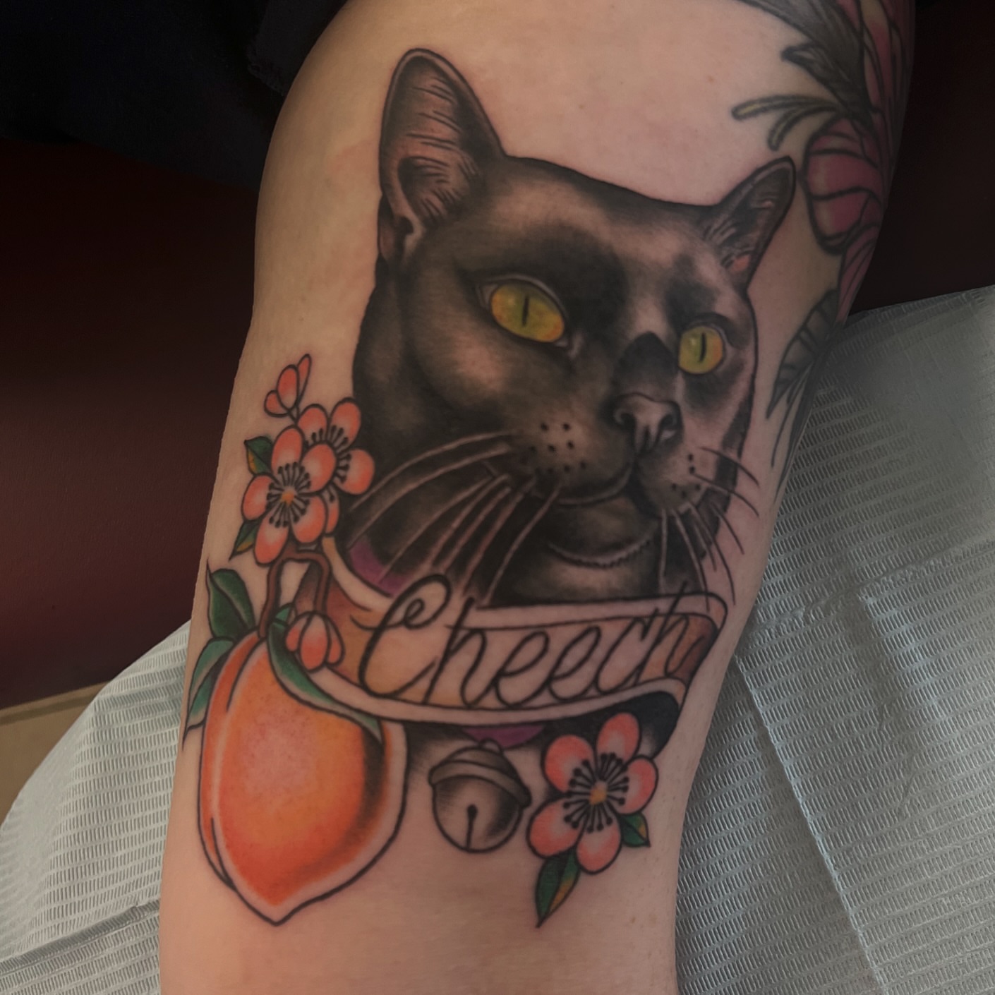 Tattoo by @fearlessfoxes — realism