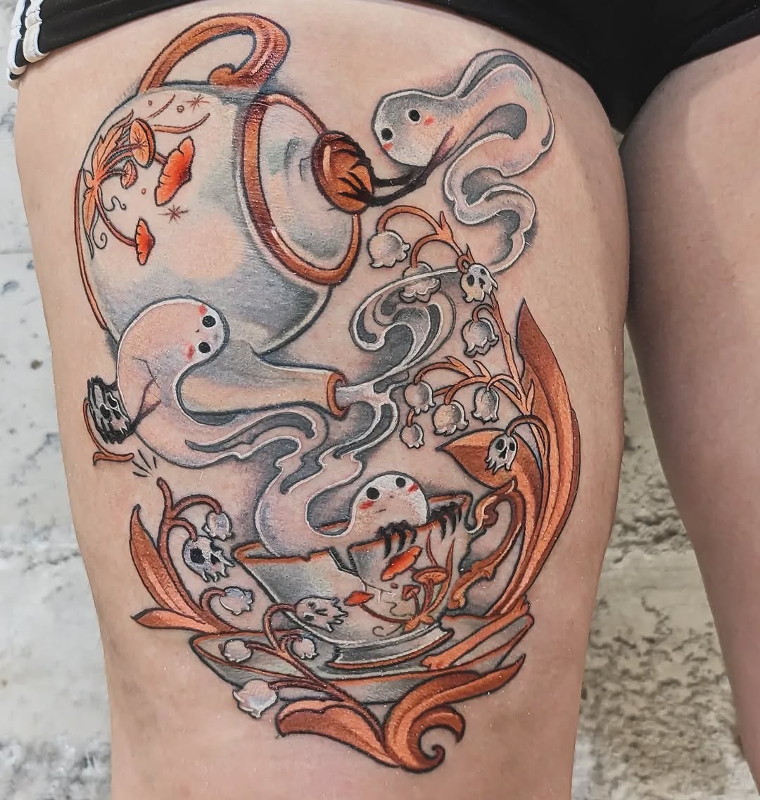 Tattoo by @evey.lp — new_school, illustrative