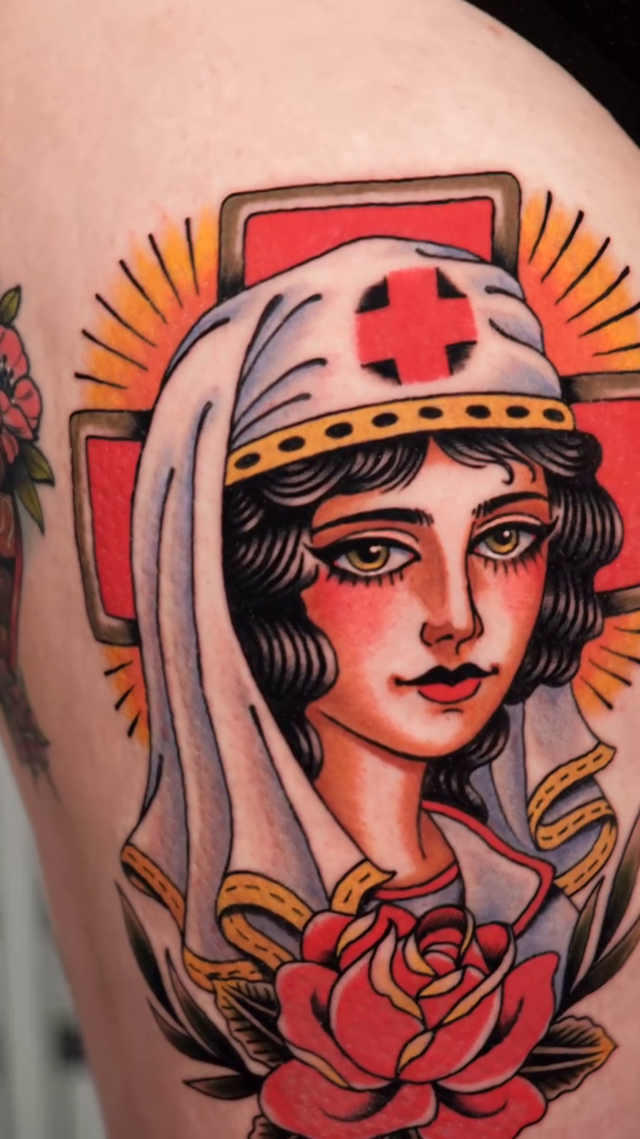 Tattoo by @davidbruehl — neo_traditional