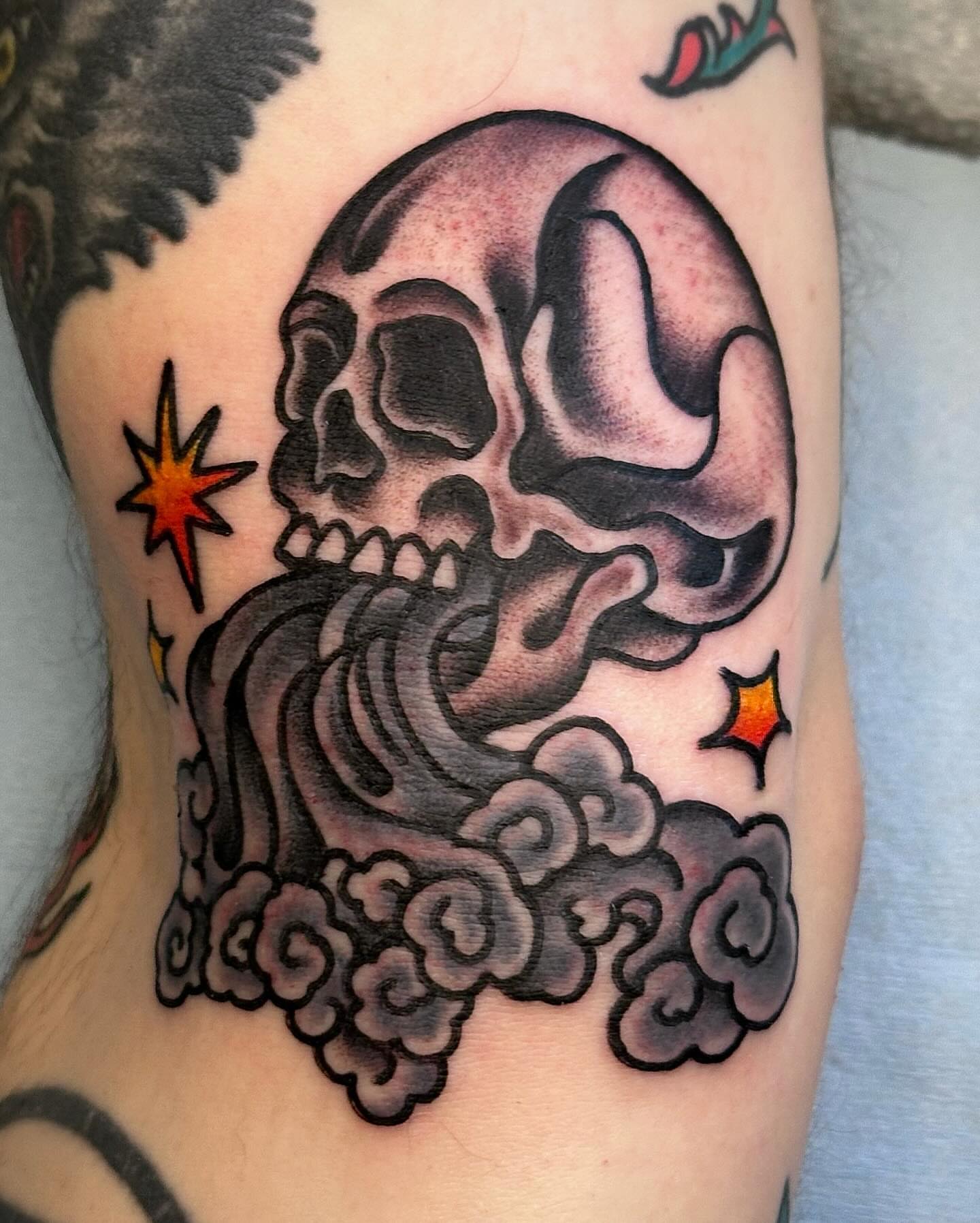Tattoo by @mccallumtattoo — american_traditional, black_and_grey