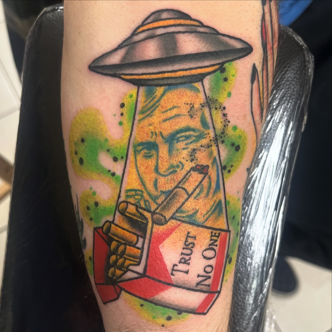 Tattoo by @fearlessfoxes — american_traditional