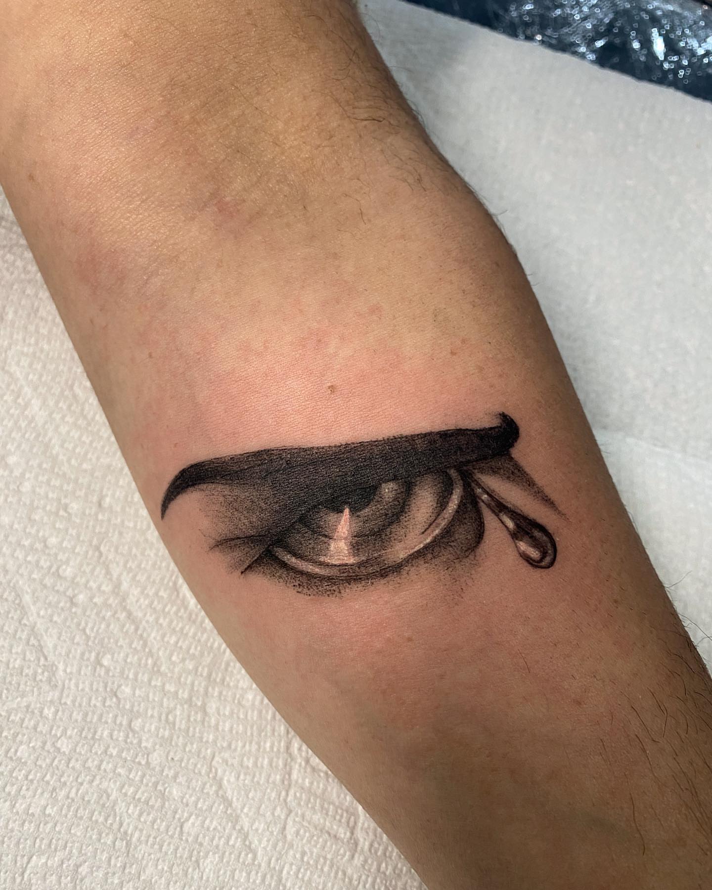 Tattoo by @ireland_tattoo — realism, black_and_grey