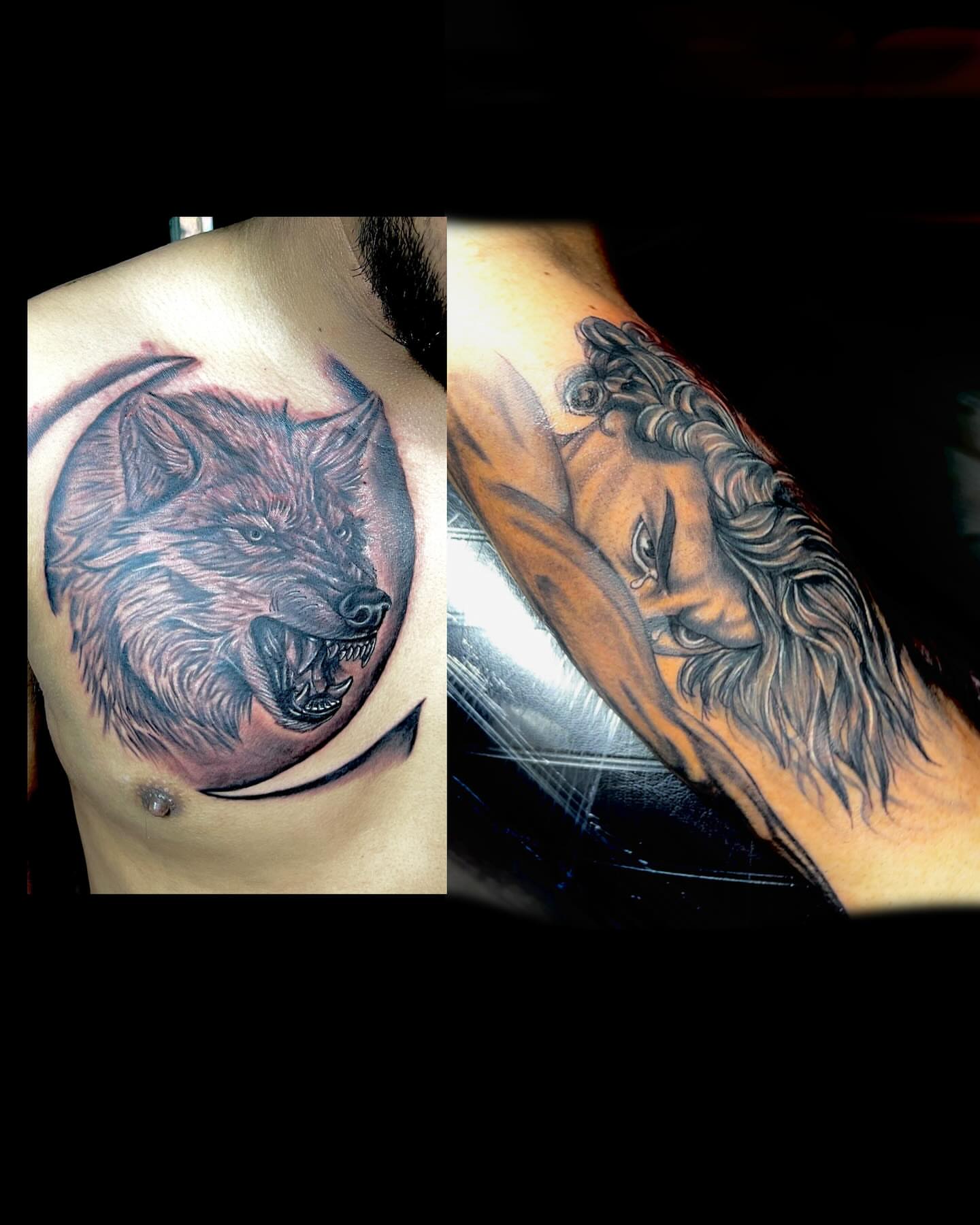 Tattoo by @tattoos_by_gibran โ realism, black_and_grey