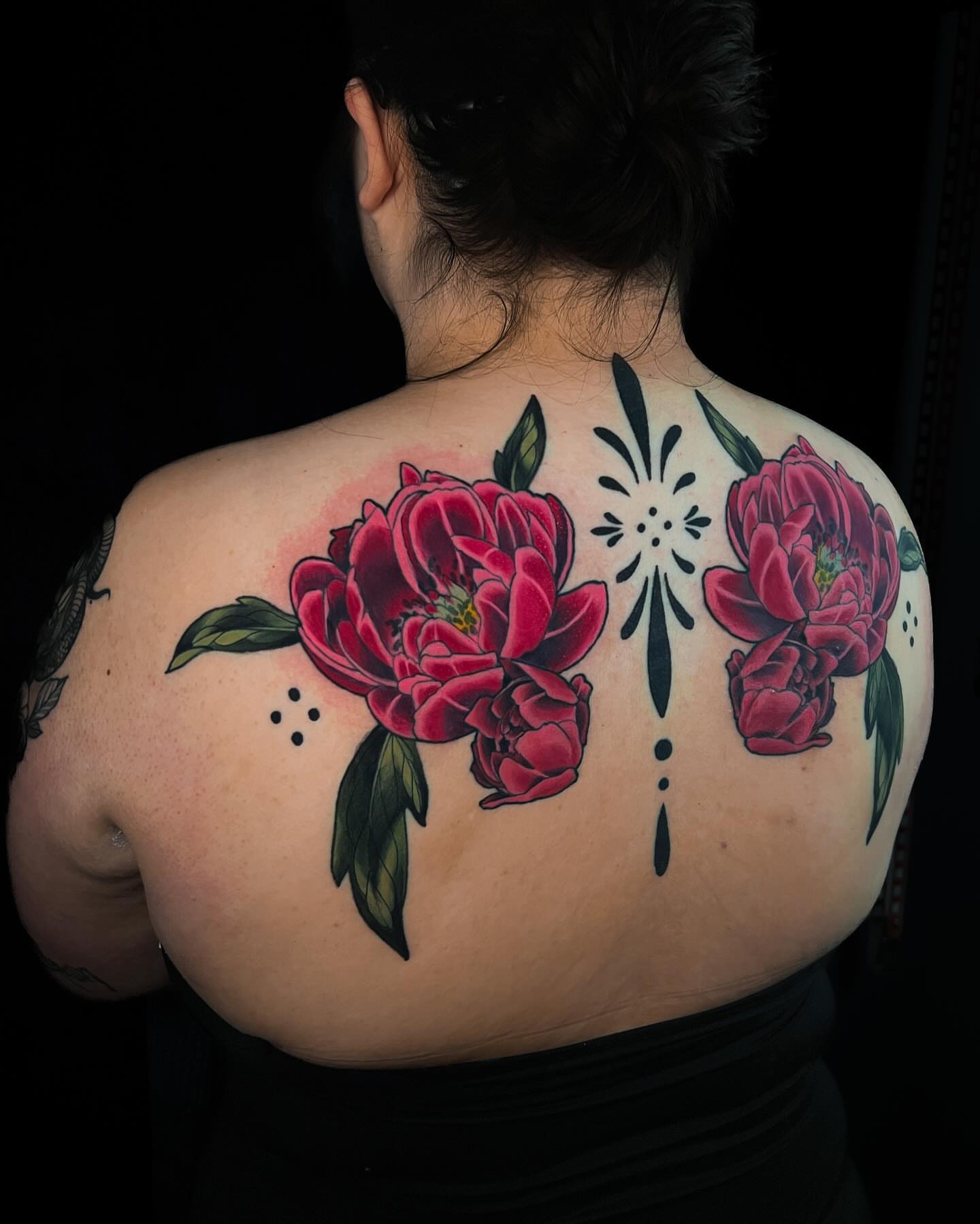 Tattoo by @xandria.tattoos β american_traditional, dotwork