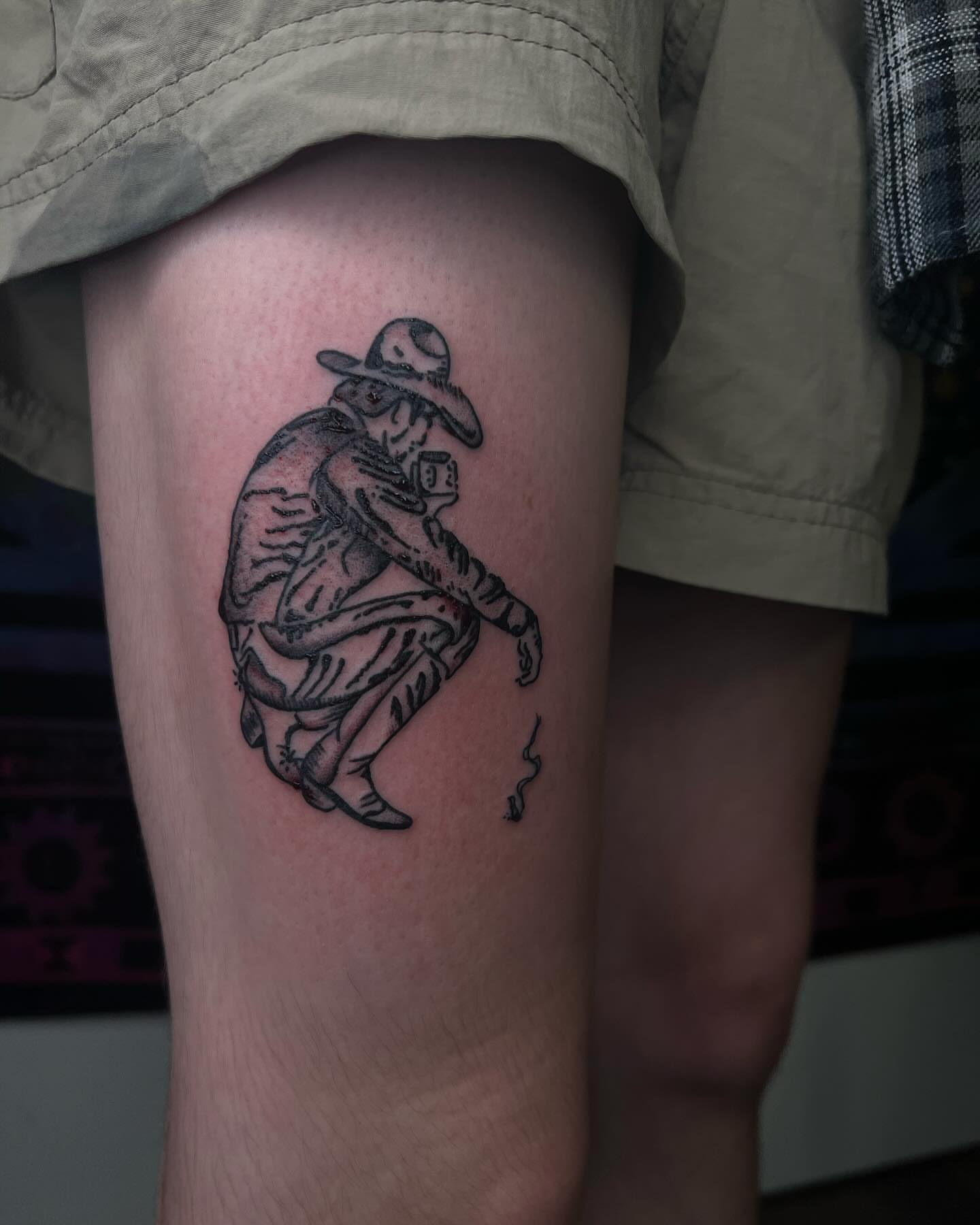 Tattoo by @tattoosbyliya — black_and_grey