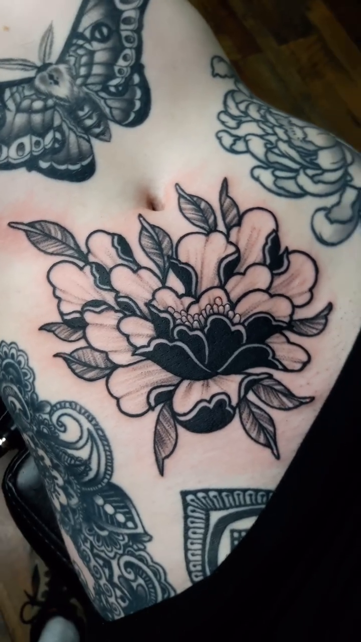 Tattoo by @chrisreedtattoos — japanese_irezumi, blackwork