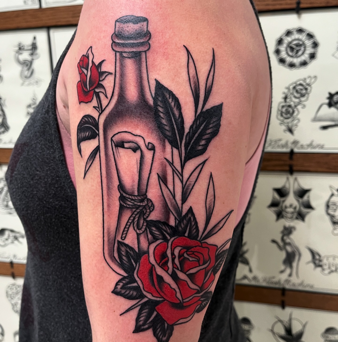 Tattoo by @fearlessfoxes — american_traditional