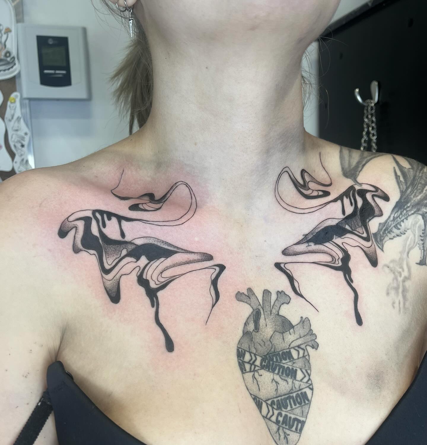 Tattoo by @jayspike_tattoos — black_and_grey