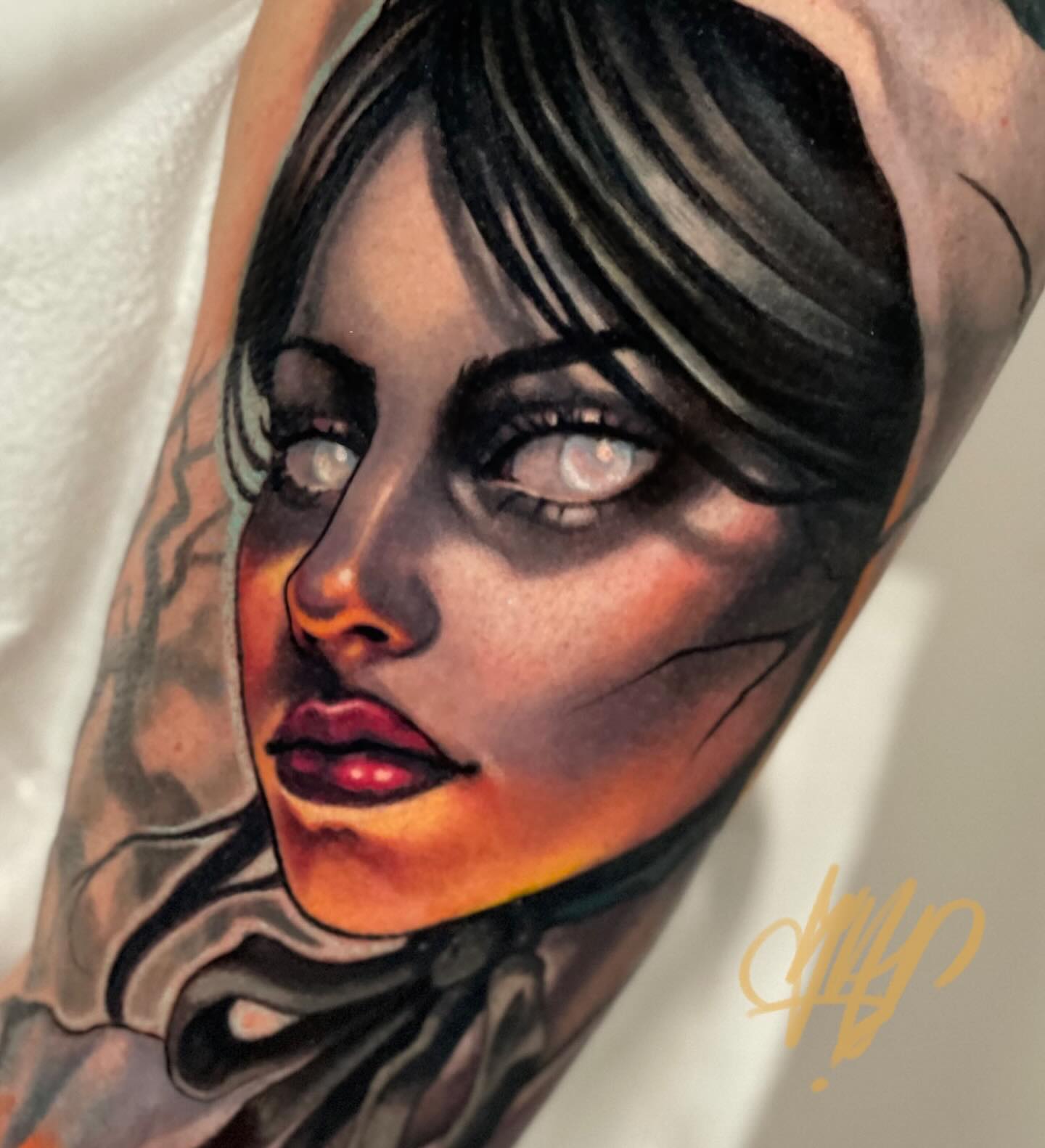 Tattoo by @savsky_tattoo — realism, dark_realism