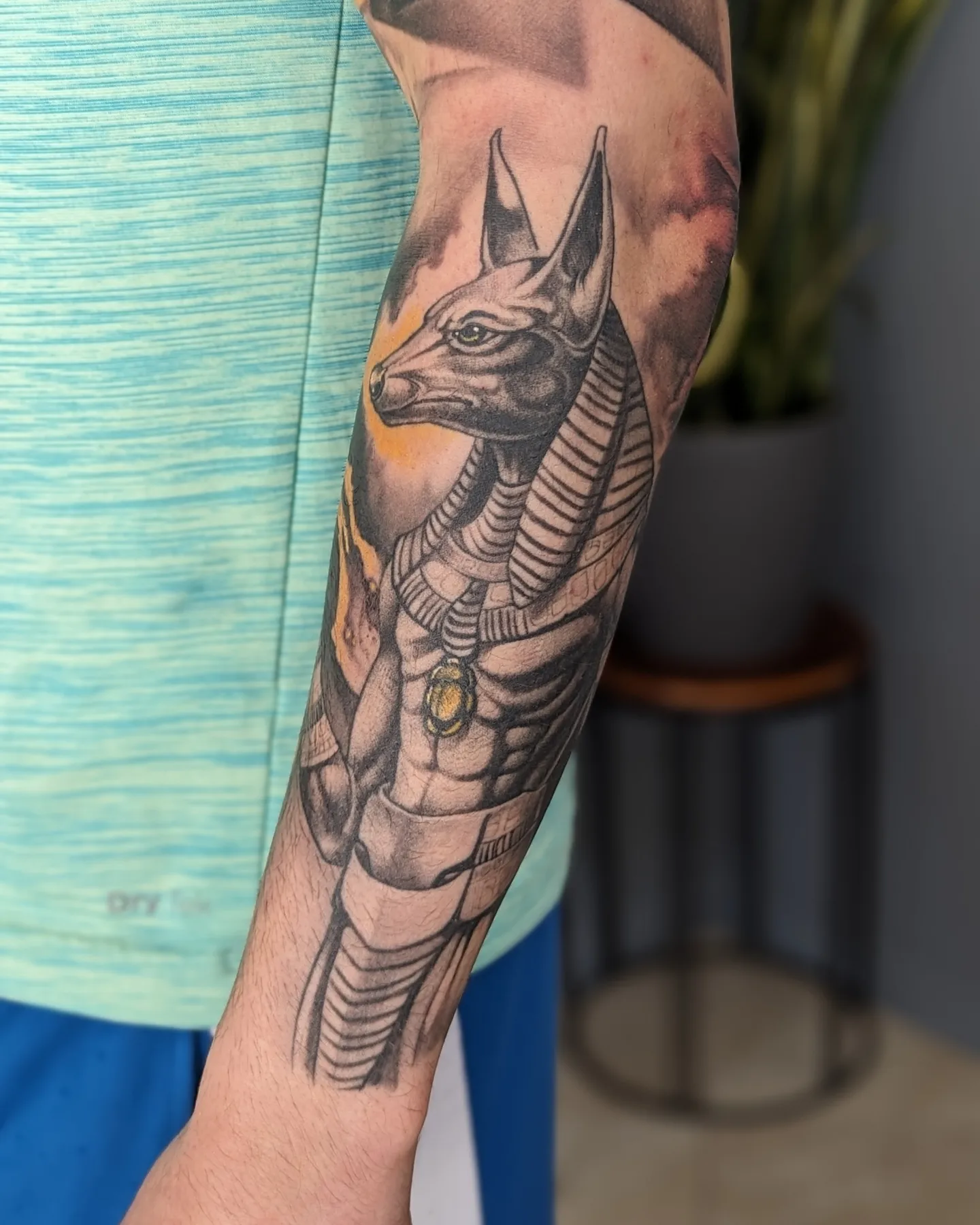 Tattoo by @dhankeytattooer — black_and_grey, realism