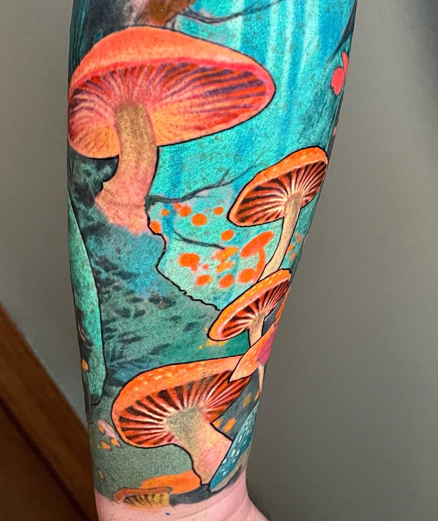 Tattoo by @clumsysurgeon — watercolor