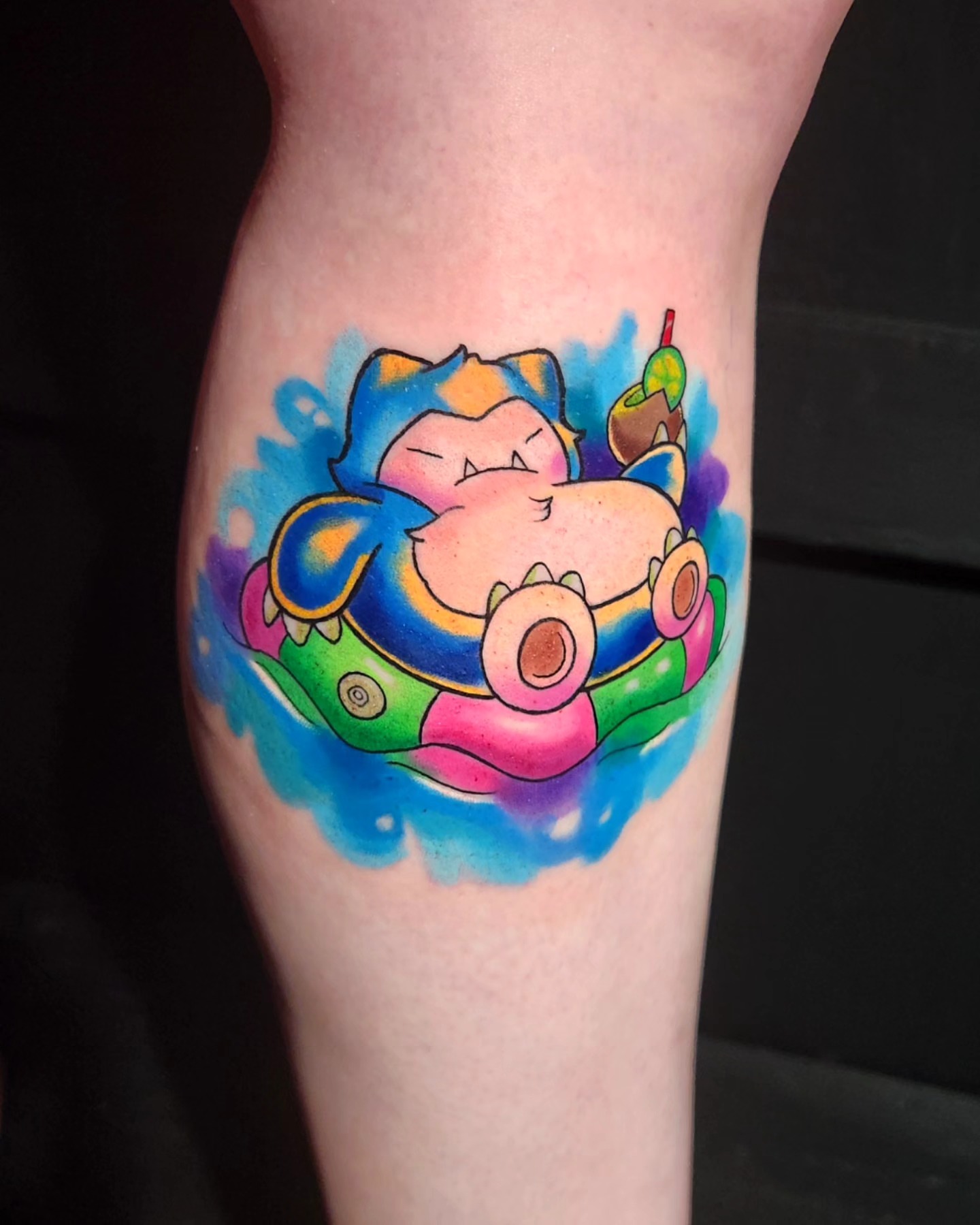 Tattoo by @jackjrmora — new_school, watercolor