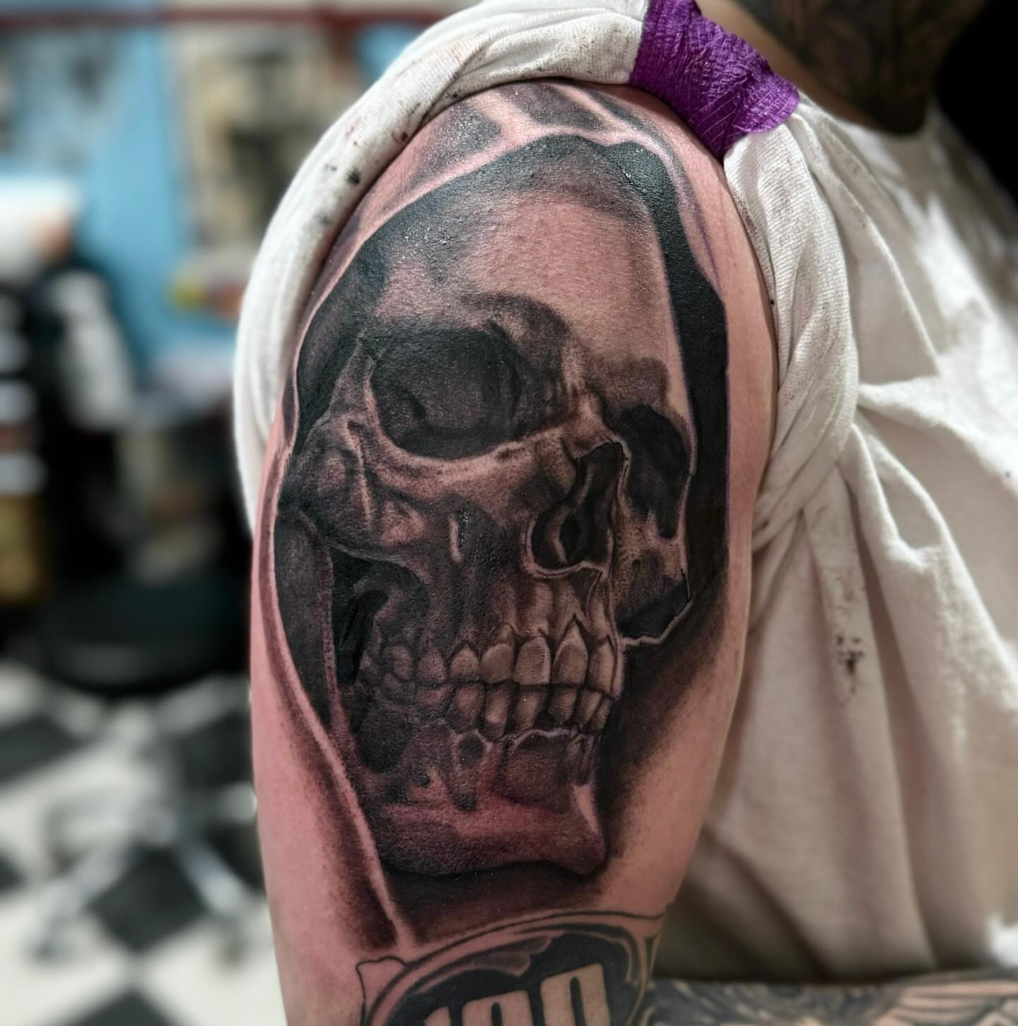 Tattoo by @issaacmontana — realism, dark_realism