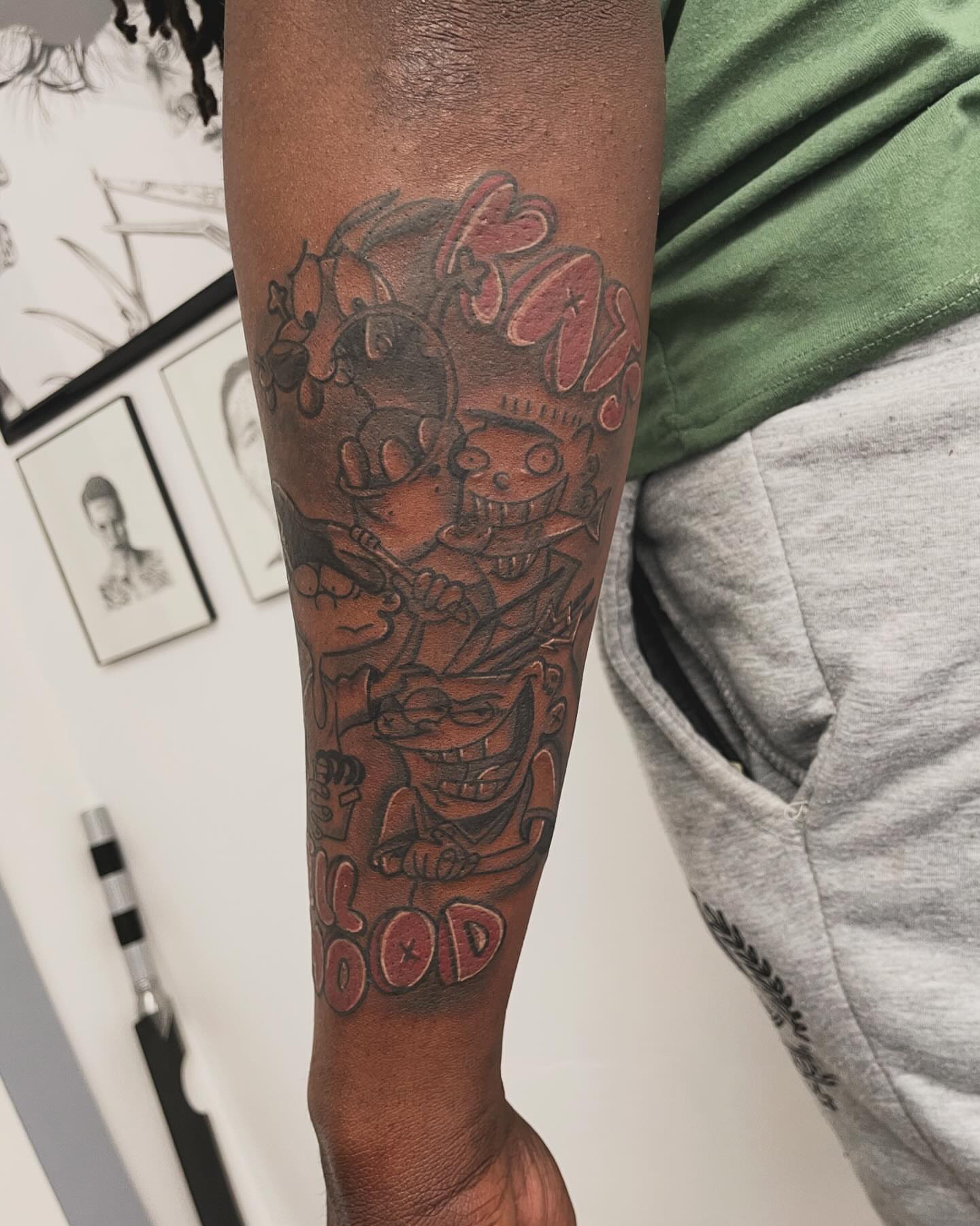 Tattoo by @inkedbysam — black_and_grey