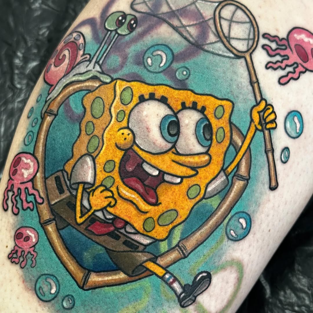 Tattoo by @aprilnicoletattoos — new_school