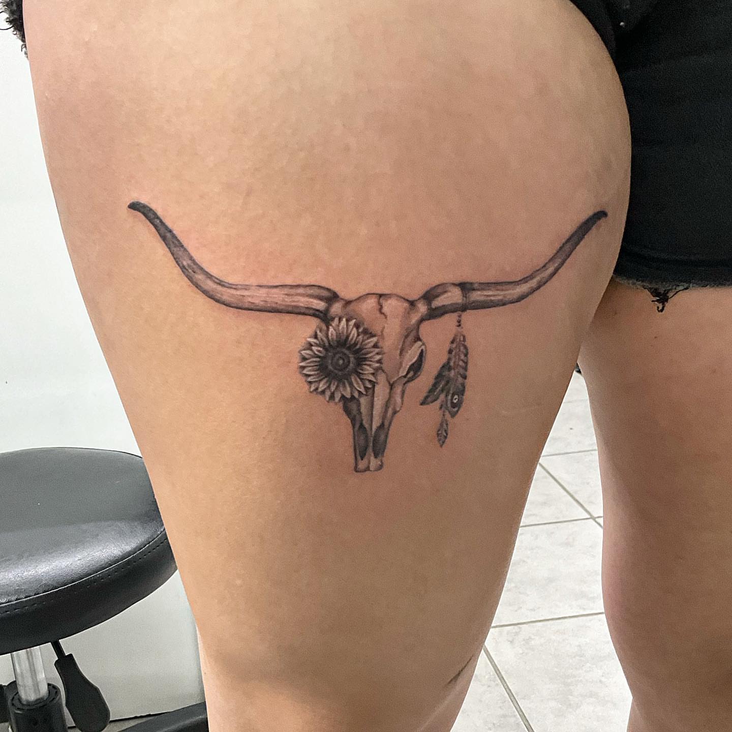 Tattoo by @crawfordtats — black_and_grey, realism
