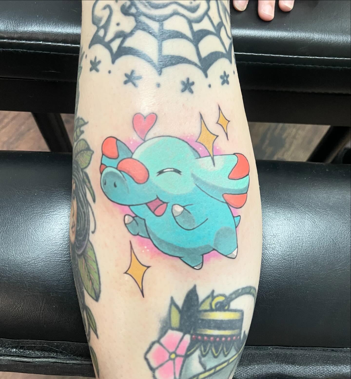 Tattoo by @casket_trash — new_school