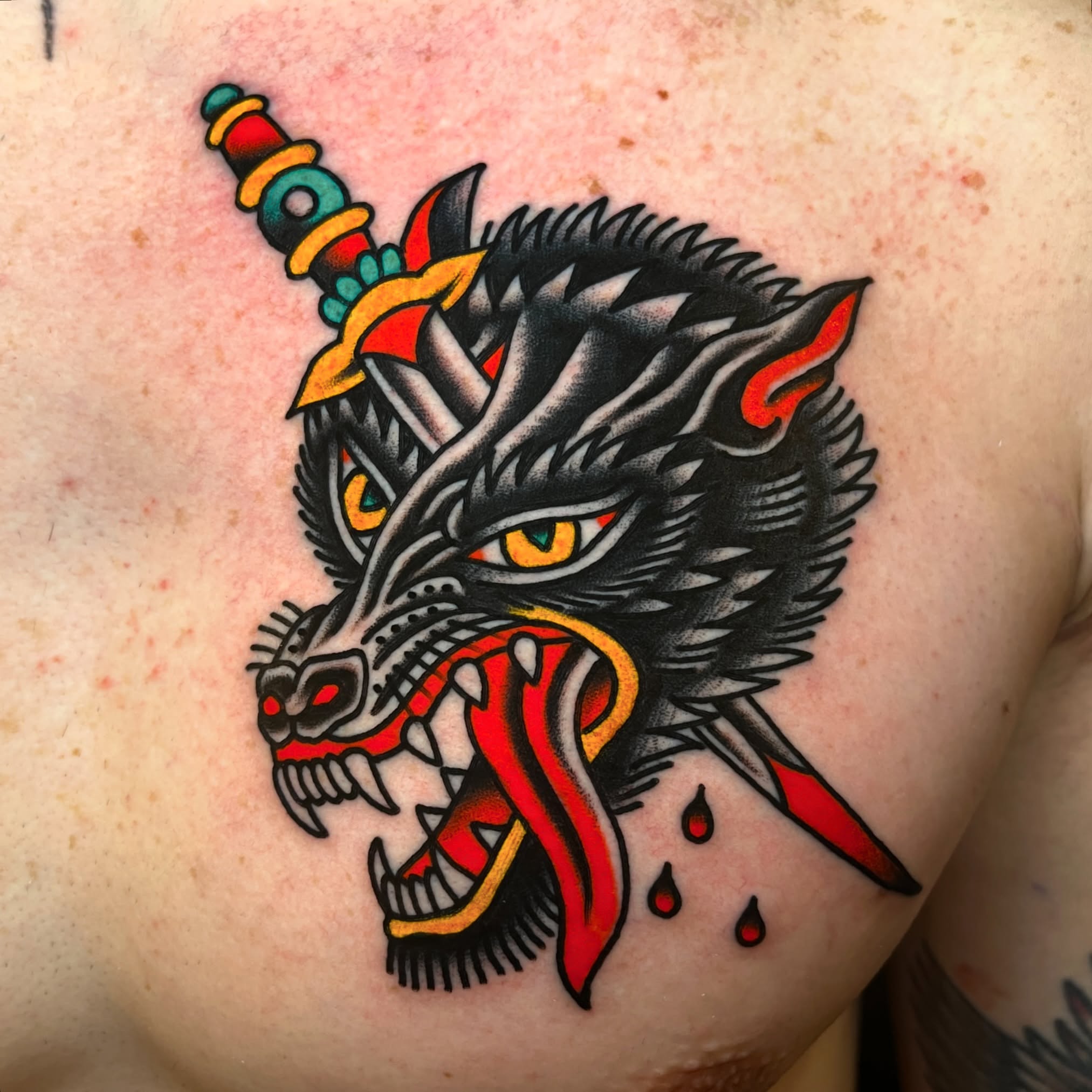 Tattoo by @johnlemonnyc — american_traditional